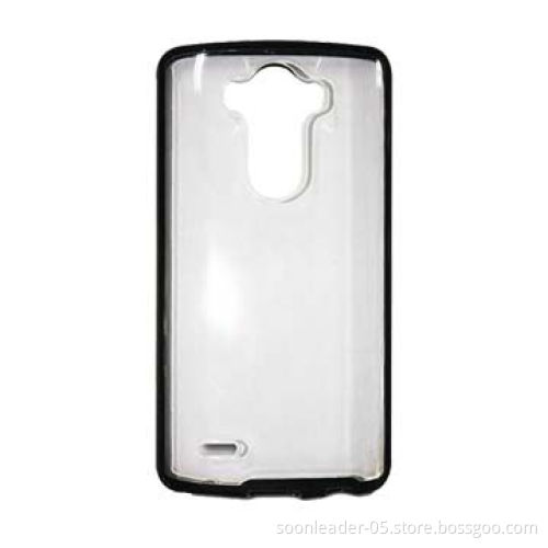 Hybrid Flexi Cases for LG G3.D855, Polished Clear PC Parts, All Colors Available